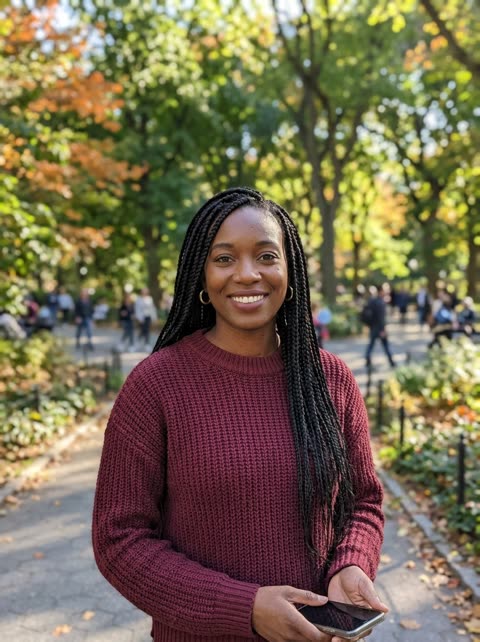 AI-generated photo used as input