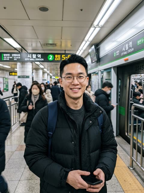 AI-generated photo used as input